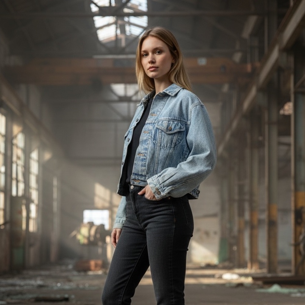 Quality Jeans Light Blue Denim Jacket